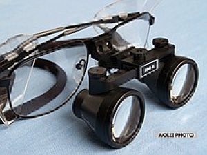Очки хирургические 3.0х металлическая оправа