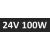 24v100w 