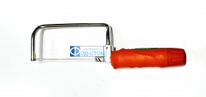 Лобзик зуботехнический металлический с резиновой ручкой, размер S (95 мм) JT-33S